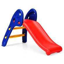 Load image into Gallery viewer, Kids Foldable First Slide Plastic W/Climb Steps Children Indoor Outdoor Play Set