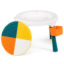 Load image into Gallery viewer, Kids Table and 2 Chairs Set One-Button Folding 5-in-1 Multi Activity Table Set for Learning