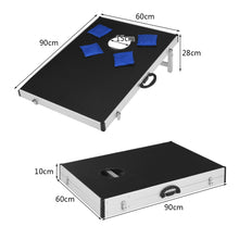 Load image into Gallery viewer, Foldable Solid Aluminum Board Cornhole Bean Bag Toss Game Set Sandbag Sports Fun