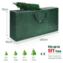 Load image into Gallery viewer, Large Christmas Tree Storage Bag Waterproof Zippered Tree storage Bag 2 Handles