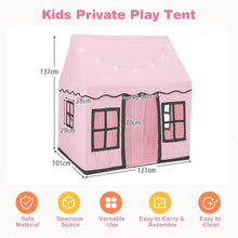 Load image into Gallery viewer, Indoor Kids Play Tent with Star Lights for Children Boys Girls Gift
