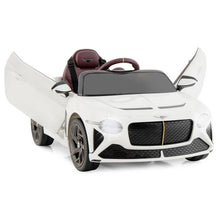 Load image into Gallery viewer, 12V Licensed Bentley Bacalar Kids Ride On Car with Scissor Doors and Lights
