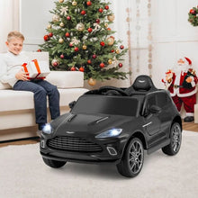 Load image into Gallery viewer, Kids Ride on Car, 12V Battery Powered Licensed Aston Martin DBX Toy Car with Remote Control (Pink)
