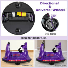 Load image into Gallery viewer, 12V Kids Ride On Electric Bumper Car with Dual Joysticks and Remote Control
