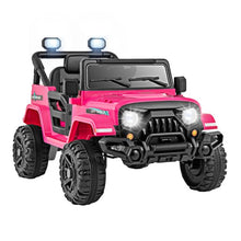 Load image into Gallery viewer, Kids Ride on Car, 12V Battery Powered Toy Car with Remote Control, Lights, Music
