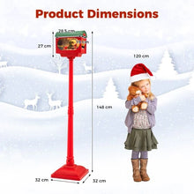 Load image into Gallery viewer, 148 CM Musical Christmas Sound and Tap Activated Xmas Indoor Street Lamp
