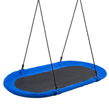 Load image into Gallery viewer, 150 cm Oval Swing with Height-Adjustable Rope for Outdoor Indoor
