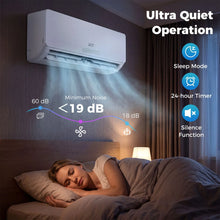 Load image into Gallery viewer, 18000 BTU Mini Split Air Conditioner &amp; Heater A++ Energy Efficient Inverter Split AC

