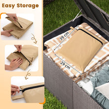 Load image into Gallery viewer, Outdoor Patio Heater Cover with Zipper and Storage Bag
