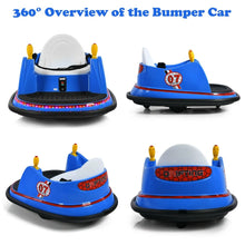 Load image into Gallery viewer, Kids Ride-On Bumper Car with Colorful Flashing Lights and Music
