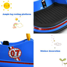 Load image into Gallery viewer, Kids Ride-On Bumper Car with Colorful Flashing Lights and Music
