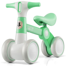 Load image into Gallery viewer, Cute Baby Balance Bike 4 Wheels with Steering Handlebars No Pedal
