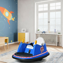 Load image into Gallery viewer, Kids Ride-On Bumper Car with Colorful Flashing Lights and Music
