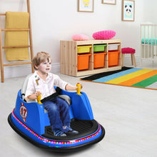 Load image into Gallery viewer, Kids Ride-On Bumper Car with Colorful Flashing Lights and Music
