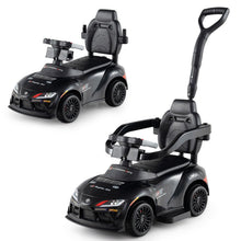 Load image into Gallery viewer, 3 in 1 Ride on Push Car, Licensed Toyota Stroller Sliding Walking Car with Handle
