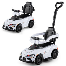 Load image into Gallery viewer, 3 in 1 Ride on Push Car, Licensed Toyota Stroller Sliding Walking Car with Handle
