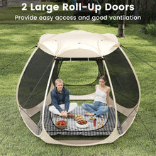 Load image into Gallery viewer, 310 X 270 CM Foldable Outdoor Screened Camping Tent Gazebo
