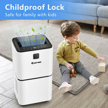 Load image into Gallery viewer, 12L Ultra-quiet, Portable, Electric Dehumidifier with 3 Modes
