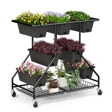 Load image into Gallery viewer, 3-Tier Vertical Raised Garden Bed Planter Stand with 7 Planter Boxes
