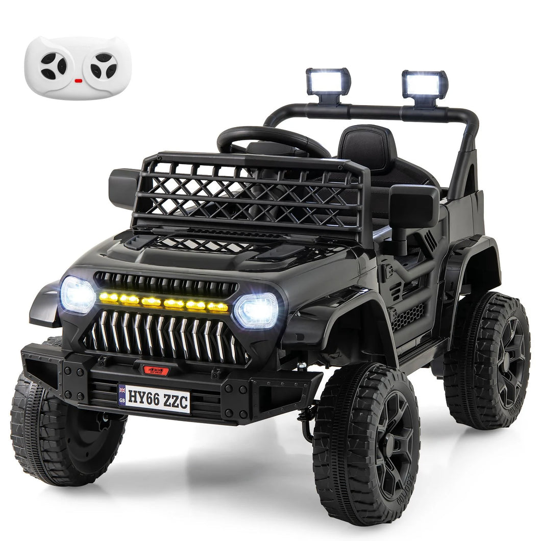 3 Speeds Battery Powered Kids Ride on Truck Car with Parental Remote