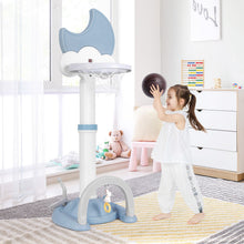 Load image into Gallery viewer, 4-In-1 Kids Basketball Hoop with Adjustable Height for Kids
