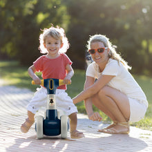 Load image into Gallery viewer, Cute Baby Balance Bike 4 Wheels with Steering Handlebars No Pedal Yellow
