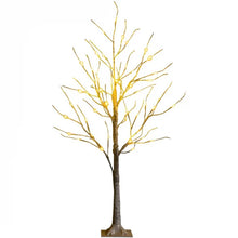 Load image into Gallery viewer, 6FT Hinged Artificial Snow Flocked Xmas Tree with 600 Branch Tips
