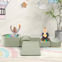 Load image into Gallery viewer, 5-Piece Climb and Crawl Playset with Ball Pit for Kids (Ocean Balls Not Included)
