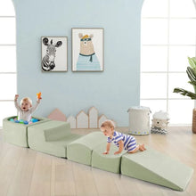 Load image into Gallery viewer, 5-Piece Climb and Crawl Playset with Ball Pit for Kids (Ocean Balls Not Included)
