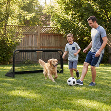 Load image into Gallery viewer, 3 x 2 /5 x 3 FT Foldable Soccer Goal for Kids with Net and Ground Stakes
