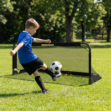 Load image into Gallery viewer, 3 x 2 /5 x 3 FT Foldable Soccer Goal for Kids with Net and Ground Stakes

