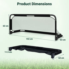 Load image into Gallery viewer, 3 x 2 /5 x 3 FT Foldable Soccer Goal for Kids with Net and Ground Stakes
