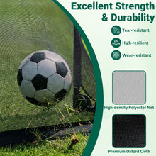 Load image into Gallery viewer, 3 x 2 /5 x 3 FT Foldable Soccer Goal for Kids with Net and Ground Stakes
