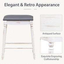 Load image into Gallery viewer, 61 cm Upholstered Bar Stool Set of 2
