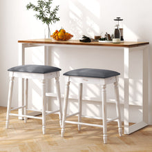Load image into Gallery viewer, 61 cm Upholstered Bar Stool Set of 2

