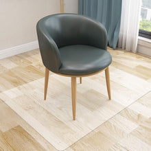 Load image into Gallery viewer, Clear Office Chair Mat, Large PVC Floor Protector
