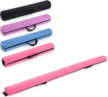 Load image into Gallery viewer, 7FT/2.1M Folding Gymnastics Balance Beam, Professional Training Beam with Carry Handles and Anti-slip Bottom
