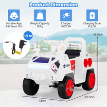 Load image into Gallery viewer, 6V Kids Ride-on Car with Music with Radar and Alarm Button
