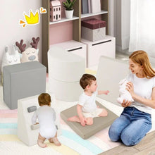 Load image into Gallery viewer, 6 Piece Foam Climbing Toys for Toddlers with PU Leather Cover
