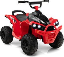 Load image into Gallery viewer, Kids Electric Quad Bike, 12V Battery Powered Toy Car with Music, Lights, Horn
