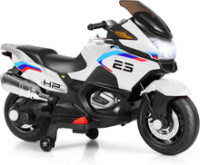 Load image into Gallery viewer, 12V Children Electric Motorbike with Training Wheels
