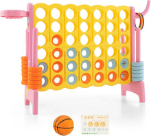 Load image into Gallery viewer, Giant Connect 4 Game, Jumbo Four in a Row with 42 Rings

