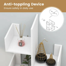 Load image into Gallery viewer, Tree-Shaped Bookshelf with 8 Storage Shelves
