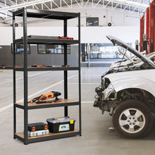 Load image into Gallery viewer, COSTWAY 5 Tier Garage Shelving Unit, Height Adjustable Boltless Storage Rack
