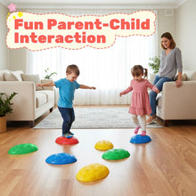Load image into Gallery viewer, 8 Pieces Non-Slip Toddler Stepping Stones for Kids Aged 3+
