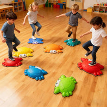 Load image into Gallery viewer, 9 Pieces Non-Slip Toddler Stepping Stones for Kids Aged 3+
