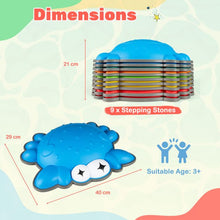 Load image into Gallery viewer, 9 Pieces Non-Slip Toddler Stepping Stones for Kids Aged 3+
