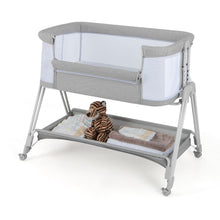 Load image into Gallery viewer, Baby Bedside Crib with Mattress for Birth to 9kg

