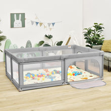 Load image into Gallery viewer, 200 x 140cm Baby Safety Play Yard with Mat and Ocean Balls
