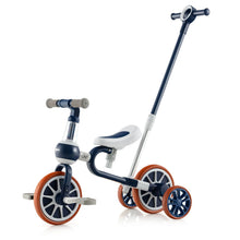 Load image into Gallery viewer, 4-in-1 Multifunctional Kids Training Balance Trike with Adjustable Push Handle

